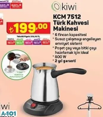 KİWİ TÜRK KAHVESİ MAKİNESİ KİWİ TÜRK KAHVESİ MAKİNESİ